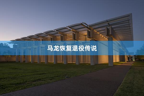 马龙恢复退役传说
